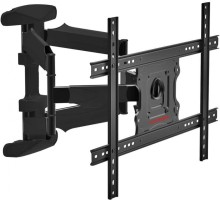 Кронштейн для телевизора Arm Media COBRA-60 черный 32"-65" макс.45кг настенный поворотно-выдвижной и наклонный
