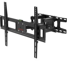 Кронштейн для телевизора Arm Media LCD-418 черный 32"-65" макс.35кг настенный поворотно-выдвижной и наклонный