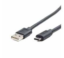 Cablexpert CCP-USB2-AMCM-1M Кабель USB AM/USB Type-C, 1 м, черный
