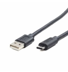 Cablexpert CCP-USB2-AMCM-1M Кабель USB AM/USB Type-C, 1 м, черный
