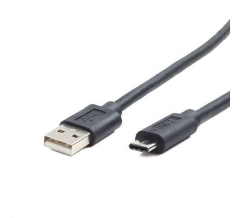 Cablexpert CCP-USB2-AMCM-1M Кабель USB AM/USB Type-C, 1 м, черный Cablexpert CCP-USB2-AMCM-1M Кабель USB AM/USB Type-C, 1 м, черный