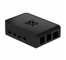 Raspberry Pi 4 Model B Official Case Okdo Slide Series, Black, Retail, для Raspberry Pi 4 Model B  (187-3796/187-3799)(ASM-1900138-21) RTL {96} (815065)