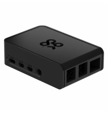 Raspberry Pi 4 Model B Official Case Okdo Slide Series, Black, Retail, для Raspberry Pi 4 Model B  (187-3796/187-3799)(ASM-1900138-21) RTL {96} (815065)