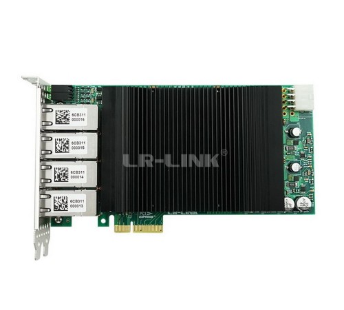 LRES2008PT PCI Express x4 8 port RJ45 Copper 10/100/1000Mbps Network Card based on Intel I350 Chipset. (302359) LRES2008PT PCI Express x4 8 port RJ45 Copper 10/100/1000Mbps Network Card based on Intel I350 Chipset. (302359)