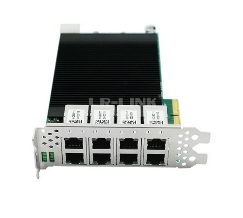 LRES2008PT PCI Express x4 8 port RJ45 Copper 10/100/1000Mbps Network Card based on Intel I350 Chipset. (302359) LRES2008PT PCI Express x4 8 port RJ45 Copper 10/100/1000Mbps Network Card based on Intel I350 Chipset. (302359)