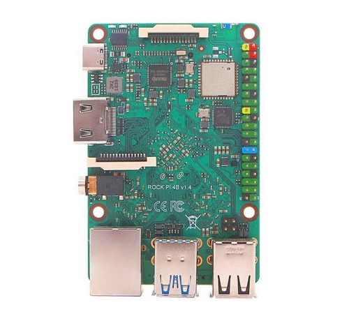 ROCK Pi 4 Model A 4GB RK3399/4GB {135} (OEM)