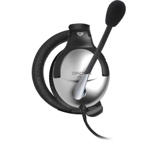 Наушники с микрофоном Koss SB45-USB черный/серебристый 2.4м мониторные оголовье (15116464) Наушники с микрофоном Koss SB45-USB черный/серебристый 2.4м мониторные оголовье (15116464)