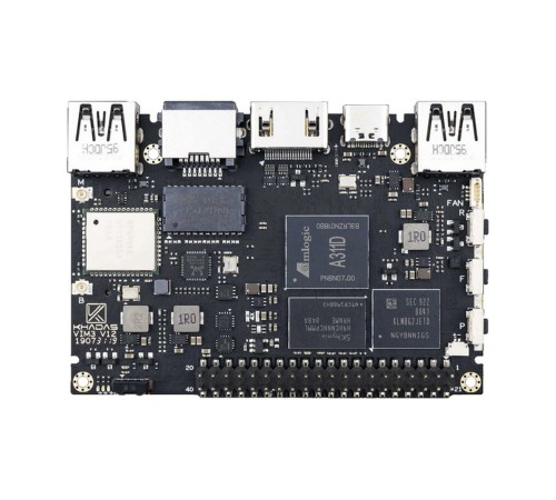 VIM3 Pro Amlogic A311D with 5.0 TOPS NPU, 4GB LPDDR4/X, 32GB eMMC, AP6398S VIM3 Pro Amlogic A311D with 5.0 TOPS NPU, 4GB LPDDR4/X, 32GB eMMC, AP6398S