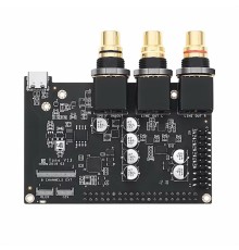Плата интерфейсная Khadas Tone Board VIMs Edition Hi-Res Audio Board, Hi-Fi, XMOS, ES9038Q2M, GPIO Header, KTONE-V-001