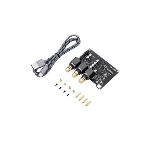 Плата интерфейсная Khadas Tone Board VIMs Edition Hi-Res Audio Board, Hi-Fi, XMOS, ES9038Q2M, GPIO Header, KTONE-V-001