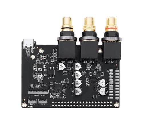 Плата интерфейсная Khadas Tone Board Generic Edition Hi-Res Audio Board, Hi-Fi, XMOS, ES9038Q2M, KTONE-G-001