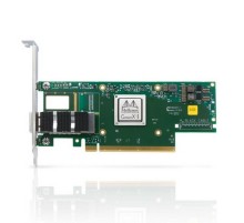 MCX653105A-ECAT ConnectX-6 VPI adapter card, 100Gb/s (HDR100, EDR IB and 100GbE), single-port QSFP56, PCIe3.0/4.0 x16, tall bracket (488463)