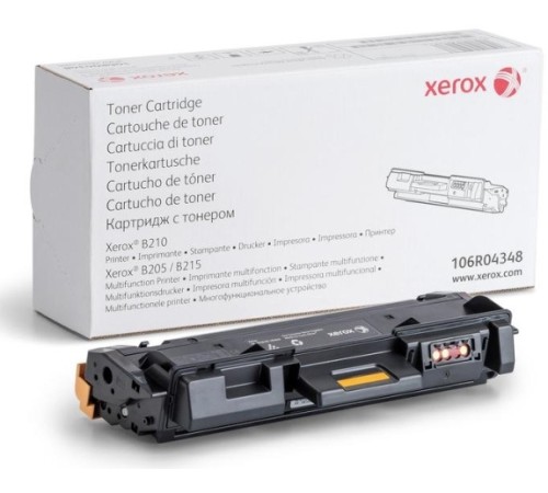 Картридж лазерный Xerox 106R04348 черный (3000стр.) для Xerox B205/210/215