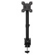 Кронштейн для мониторов ЖК Buro M061 черный 17"-32" макс.8кг крепление к столешнице поворот и наклон