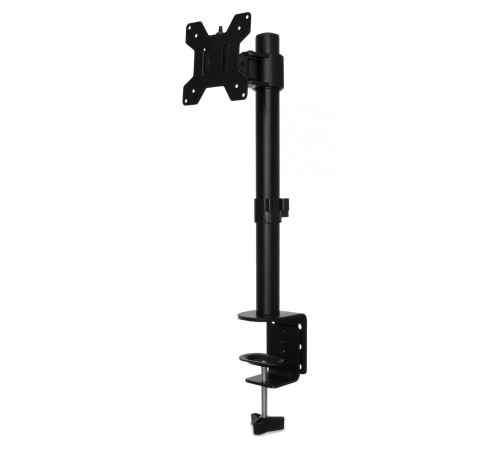 Кронштейн для мониторов ЖК Buro M061 черный 17"-32" макс.8кг крепление к столешнице поворот и наклон
