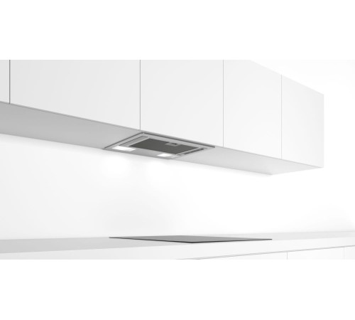 Вытяжка встраиваемая Bosch DLN53AA50 серебристый управление: ползунковое (1 мотор) Вытяжка встраиваемая Bosch DLN53AA50 серебристый управление: ползунковое (1 мотор)