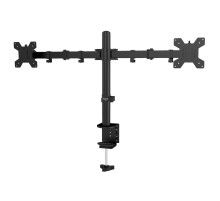 Кронштейн для мониторов ЖК Buro M052 черный 15"-27" макс.8кг крепление к столешнице поворот и наклон