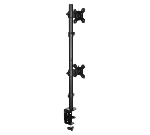 Кронштейн для мониторов ЖК Buro M063 черный 17"-27" макс.8кг крепление к столешнице поворот и наклон