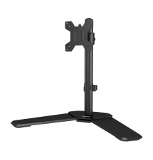 Кронштейн для мониторов ЖК Buro M071 черный 15"-32" макс.8кг крепление к столешнице поворот и наклон