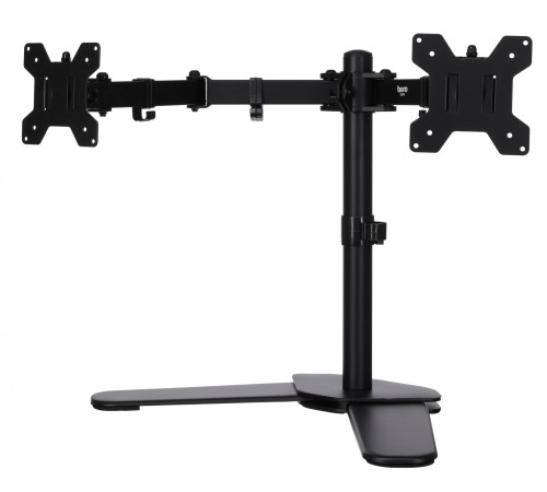Кронштейн для мониторов ЖК Buro M042 черный 17"-27" макс.8кг настольный поворот и наклон