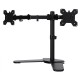 Кронштейн для мониторов ЖК Buro M042 черный 17"-27" макс.8кг настольный поворот и наклон