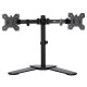Кронштейн для мониторов ЖК Buro M042 черный 17"-27" макс.8кг настольный поворот и наклон