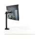 Кронштейн для мониторов ЖК Buro M3 черный 15"-27" макс.9кг крепление к столешнице поворот и наклон