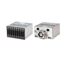 Supermicro CSE-M28SACB Cage CSE-M28SACB - Mobile Rack in 2x5.25" for 8x2.5" HDD Hot-swap SAS3(12Gbps)/SATA