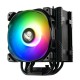 ETS-T50A-BK-ARGB Universal, TDP 230W, 500~1600 RPM, 23.81~71.32CFM, 14~24dB(A), BLACK, ARGB, RTL {8} (724199)