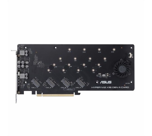 Адаптер ASUS HYPER M.2 X16 GEN 4 CARD (90MC08A0-M0EAY0) Адаптер ASUS HYPER M.2 X16 GEN 4 CARD (90MC08A0-M0EAY0)