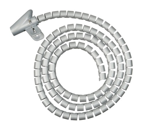 Кабельный органайзер Buro BHP CG22S Spiral Hose 20x2000mm Silver Кабельный органайзер Buro BHP CG22S Spiral Hose 20x2000mm Silver