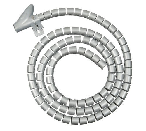 Кабельный органайзер Buro BHP CG155S Spiral Hose 15x1500mm Silver