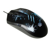 Мышь Оклик 399M STIGMA черный оптическая (1000dpi) USB (3but)