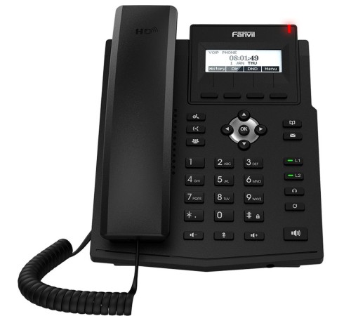 Телефон IP Fanvil X1S черный Телефон IP Fanvil X1S черный