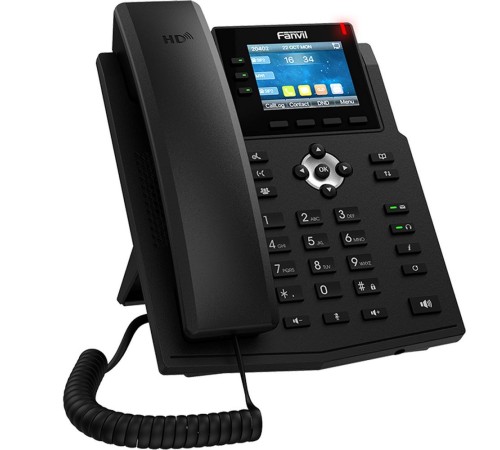 Телефон IP Fanvil X3U черный
