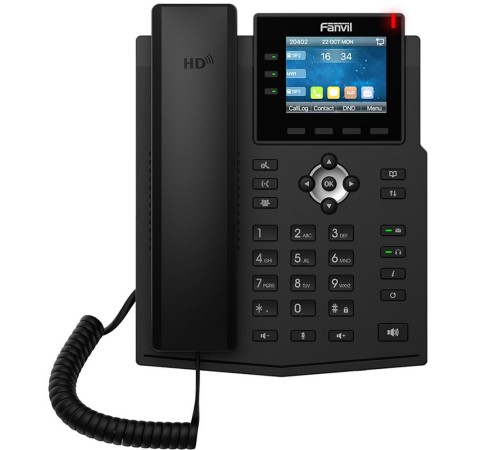 Телефон IP Fanvil X3U черный