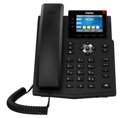 Телефон IP Fanvil X3U черный