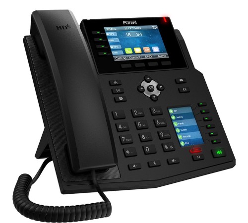 Телефон IP Fanvil X5U черный Телефон IP Fanvil X5U черный