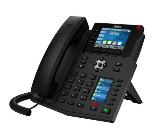 Телефон IP Fanvil X5U черный Телефон IP Fanvil X5U черный