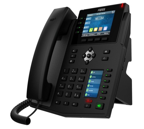 Телефон IP Fanvil X5U черный Телефон IP Fanvil X5U черный
