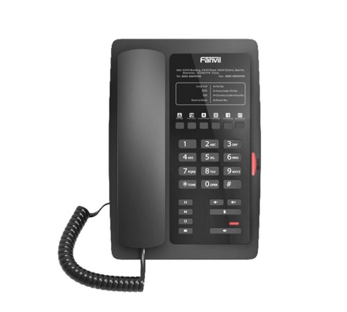 H3 Телефон IP Fanvil IP телефон для отелей, 1 SIP линия, USB H3 Телефон IP Fanvil IP телефон для отелей, 1 SIP линия, USB