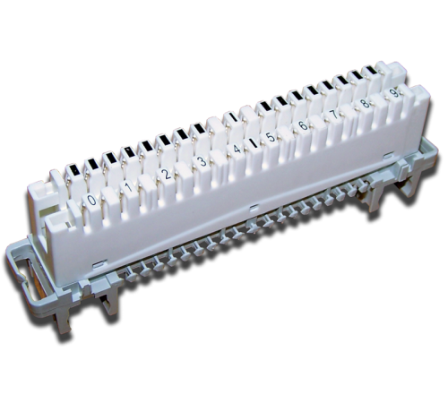 Монтажный комплект Lanmaster TWT-LSA10P-DIS-10 LSA Profil,10 pairs, marking from 1 to 0
