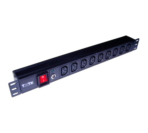 Блок распределения питания Lanmaster TWT-PDU19-10A9C3 гор.размещ. 9xC13 базовые 10A без вилки Блок распределения питания Lanmaster TWT-PDU19-10A9C3 гор.размещ. 9xC13 базовые 10A без вилки