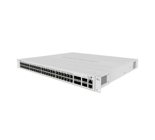 Коммутатор MikroTik CRS354-48P-4S+2Q+RM 1x100Mb 48G 4SFP+ 48PoE+ 700W управляемый Коммутатор MikroTik CRS354-48P-4S+2Q+RM 1x100Mb 48G 4SFP+ 48PoE+ 700W управляемый