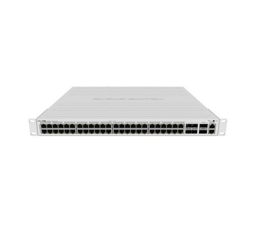 Коммутатор MikroTik CRS354-48P-4S+2Q+RM 1x100Mb 48G 4SFP+ 48PoE+ 700W управляемый Коммутатор MikroTik CRS354-48P-4S+2Q+RM 1x100Mb 48G 4SFP+ 48PoE+ 700W управляемый