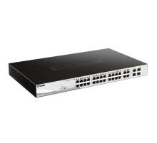 Коммутатор D-Link DGS-1210-28P/F1A 24G 24PoE 193W управляемый