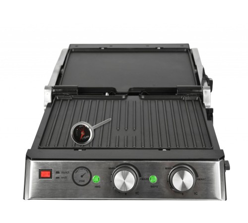 Электрогриль GFGril GF-165 2000Вт черный/серебристый Электрогриль GFGril GF-165 2000Вт черный/серебристый