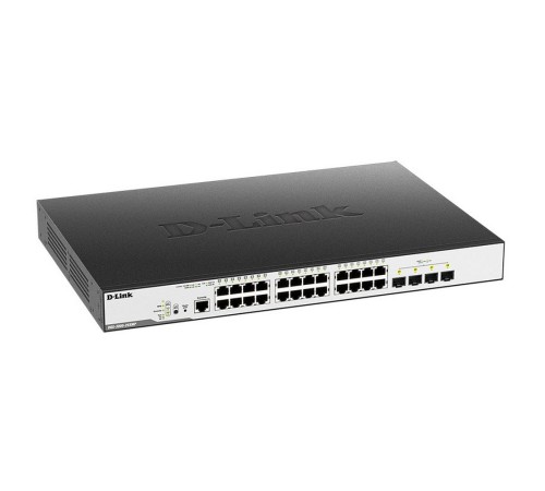 Коммутатор D-Link DGS-3000-28XMP DGS-3000-28XMP/B1A 24G 4SFP+ 24PoE+ 370W управляемый