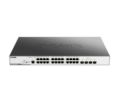 Коммутатор D-Link DGS-3000-28XMP DGS-3000-28XMP/B1A 24G 4SFP+ 24PoE+ 370W управляемый