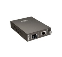 Медиаконвертер D-Link DMC-1910T/A9A WDM 1x1000Base-T 1x1000Base-LX SC ТХ:1550nm RX:1310nm SingleMode 15km